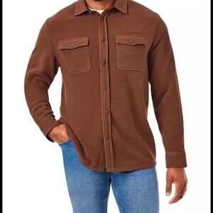 Member's Mark Men's Polar Warm Brushed Fleece Shirt XL NWT